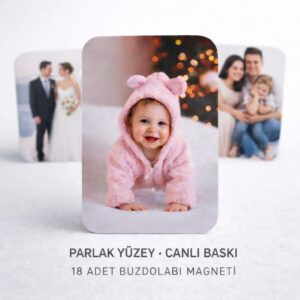 18’li Fotoğraf Magneti