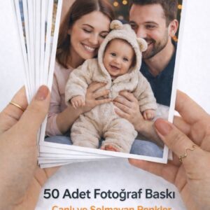 50 Fotoğraf Baskısı + Albüm